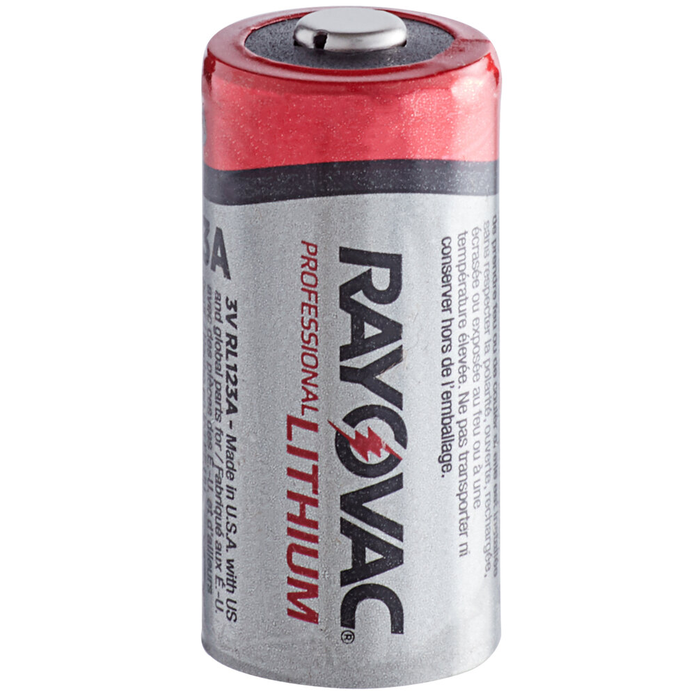 Bulk Rayovac RL123A 123A Lithium Photo Batteries (100/Pack)