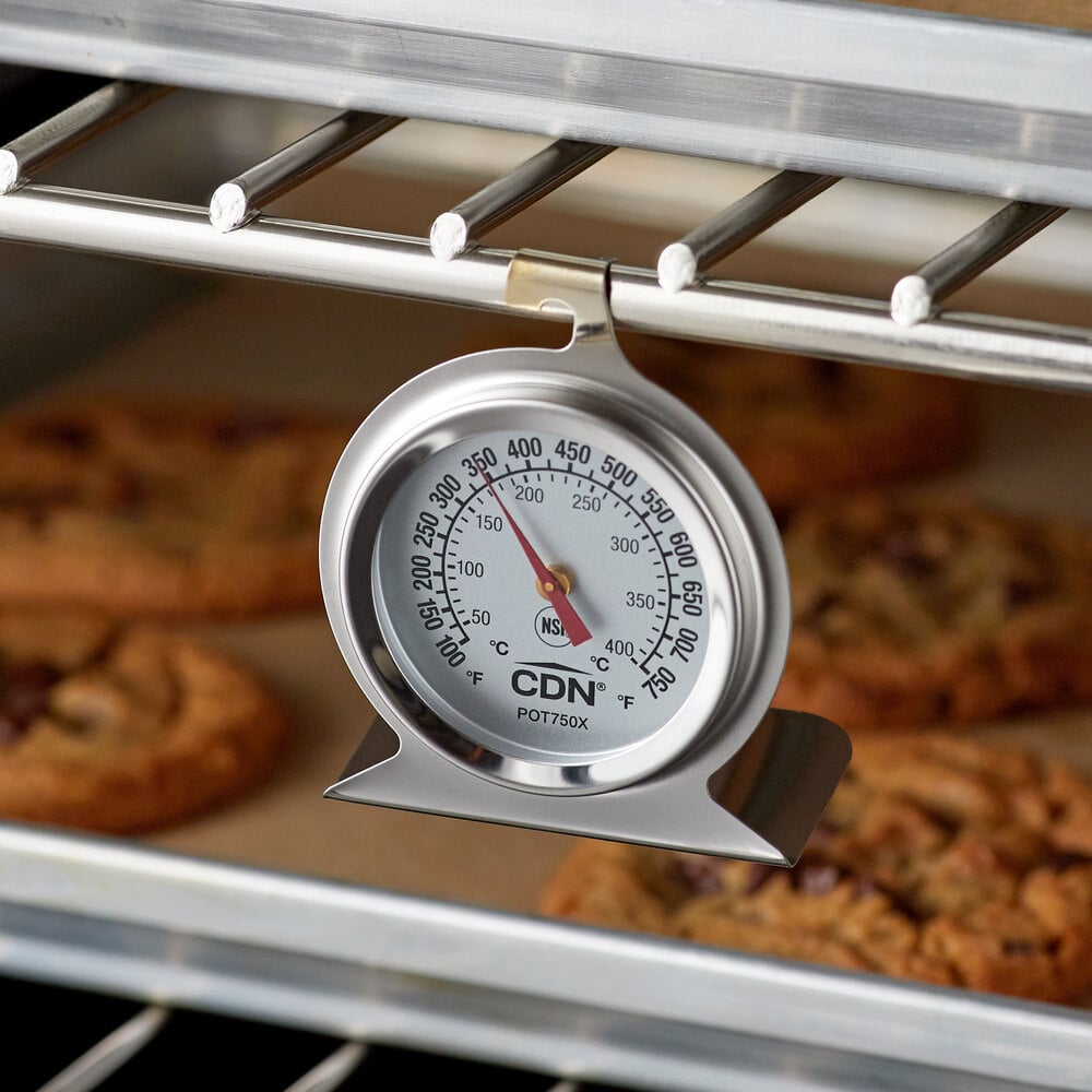 CDN POT750X ProAccurate 2" Dial HighHeat Oven Thermometer