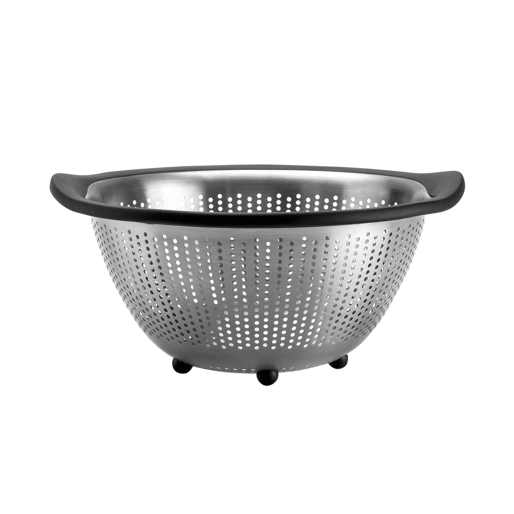 OXO 1134600 Good Grips 3 Qt. Stainless Steel Colander with Handles