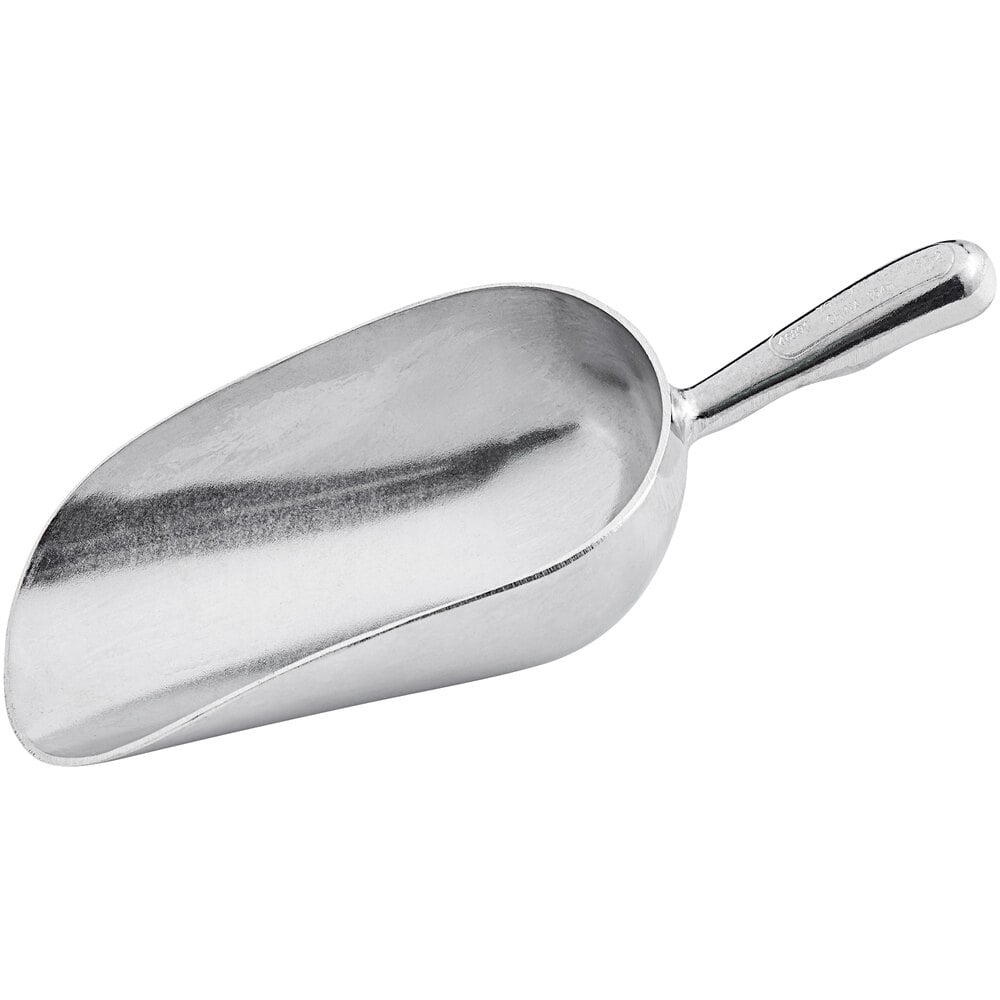 Vollrath 46891 12 oz. One-Piece Cast Aluminum Ice Scoop