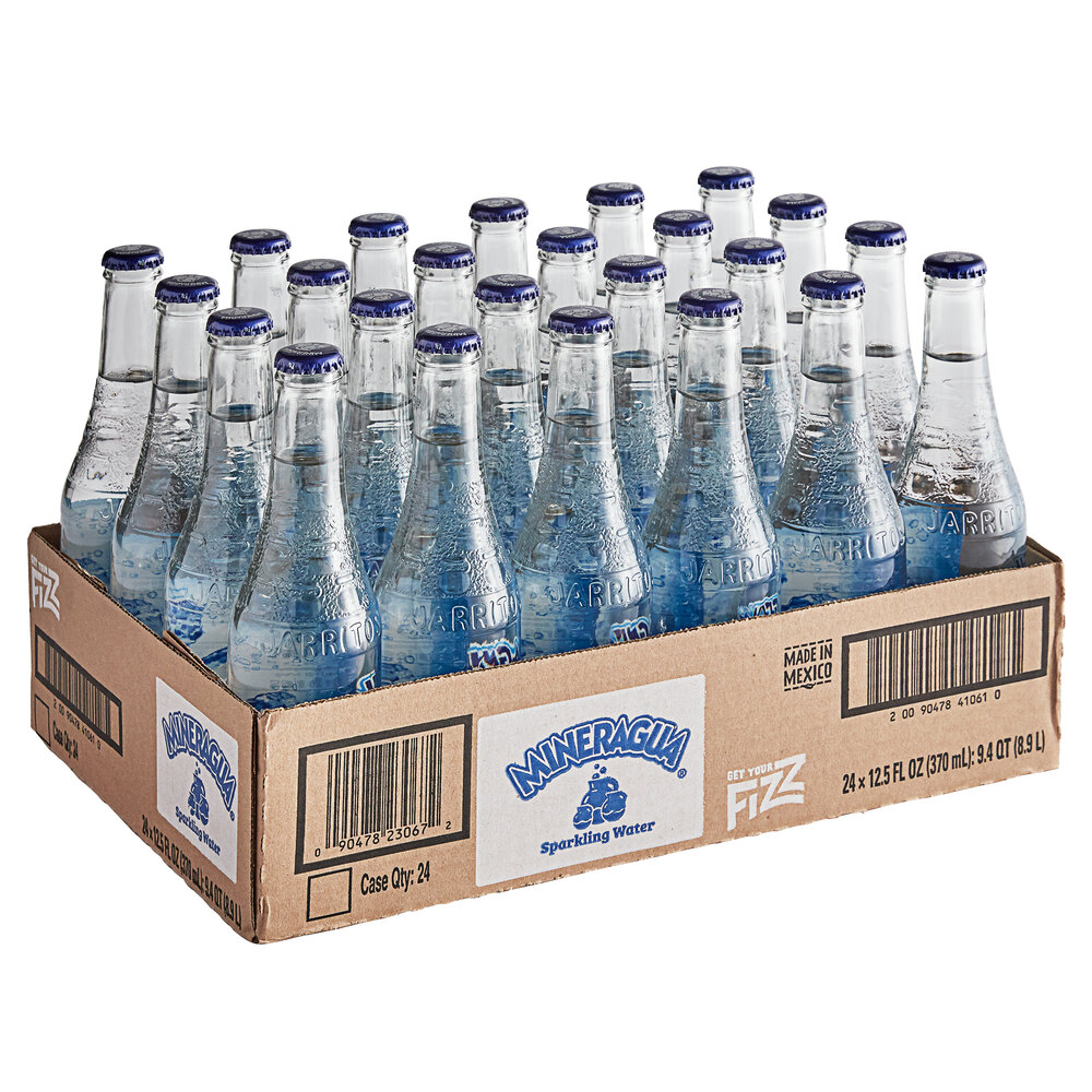 Jarritos Mineragua Sparkling Water 12 Fl. Oz. - 24/Case