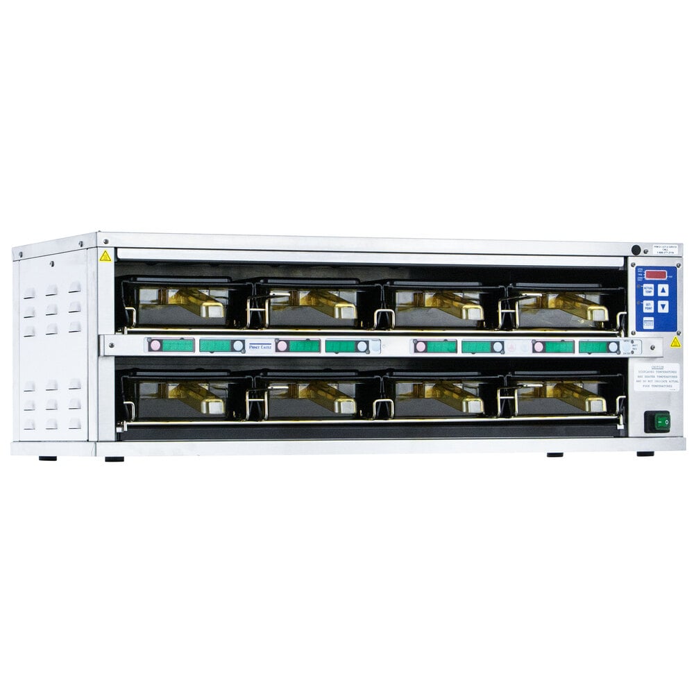 Prince Castle DHB2PT33B DualSided 2 Shelf / 8 Pan Dedicated Holding