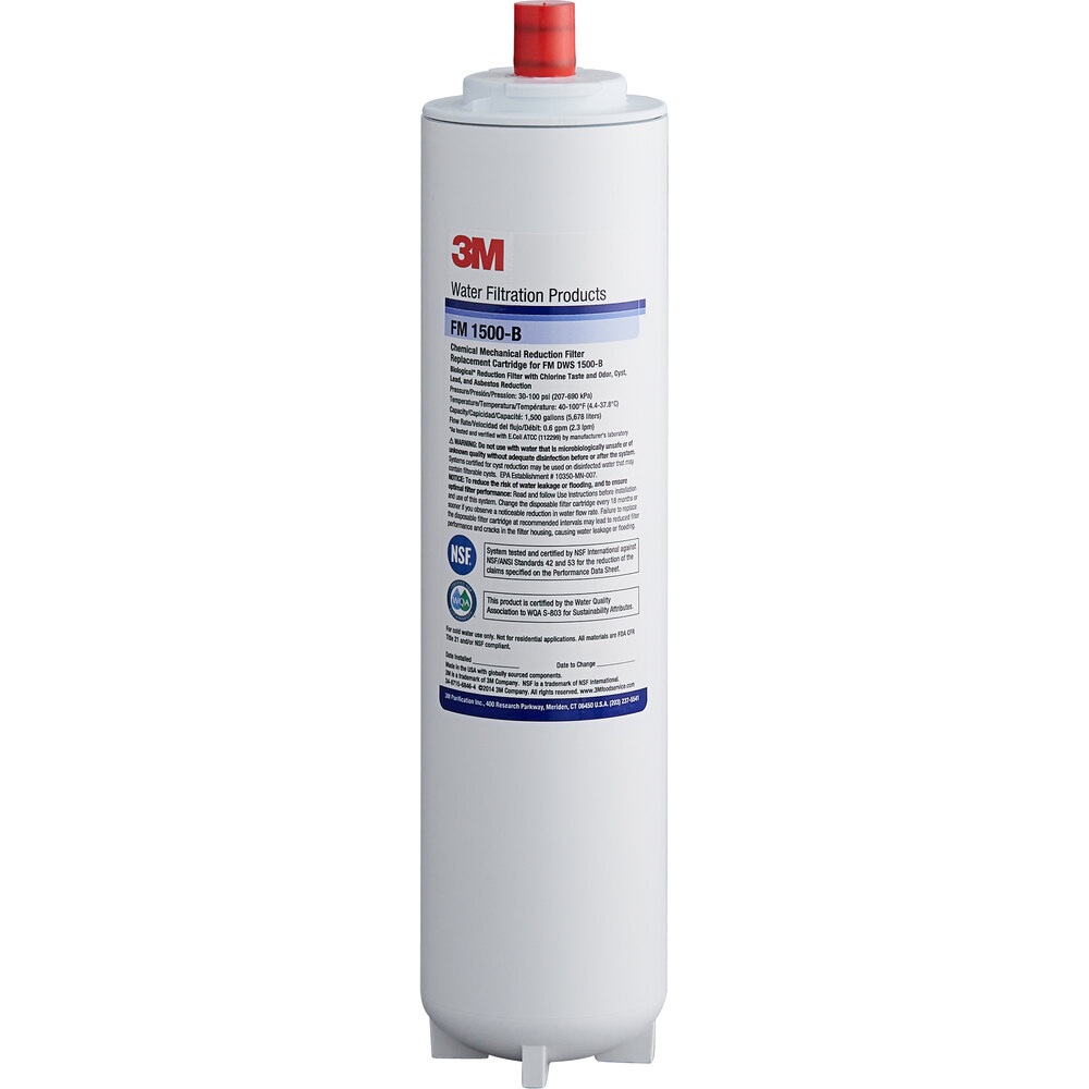 3M Water Filtration Products 47-5574707 Filter Cartridge for FM1500-B ...