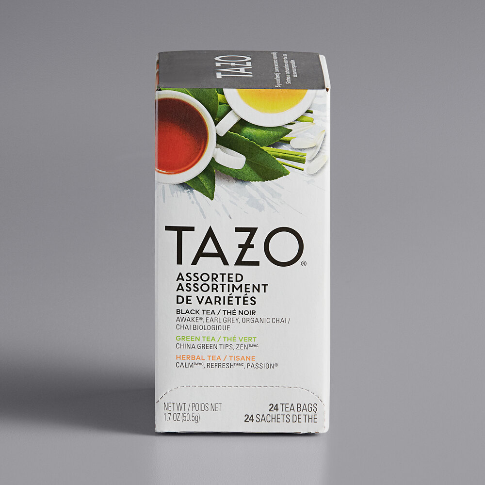 Tazo Assorted Tea Bag Variety Pack 24/Box
