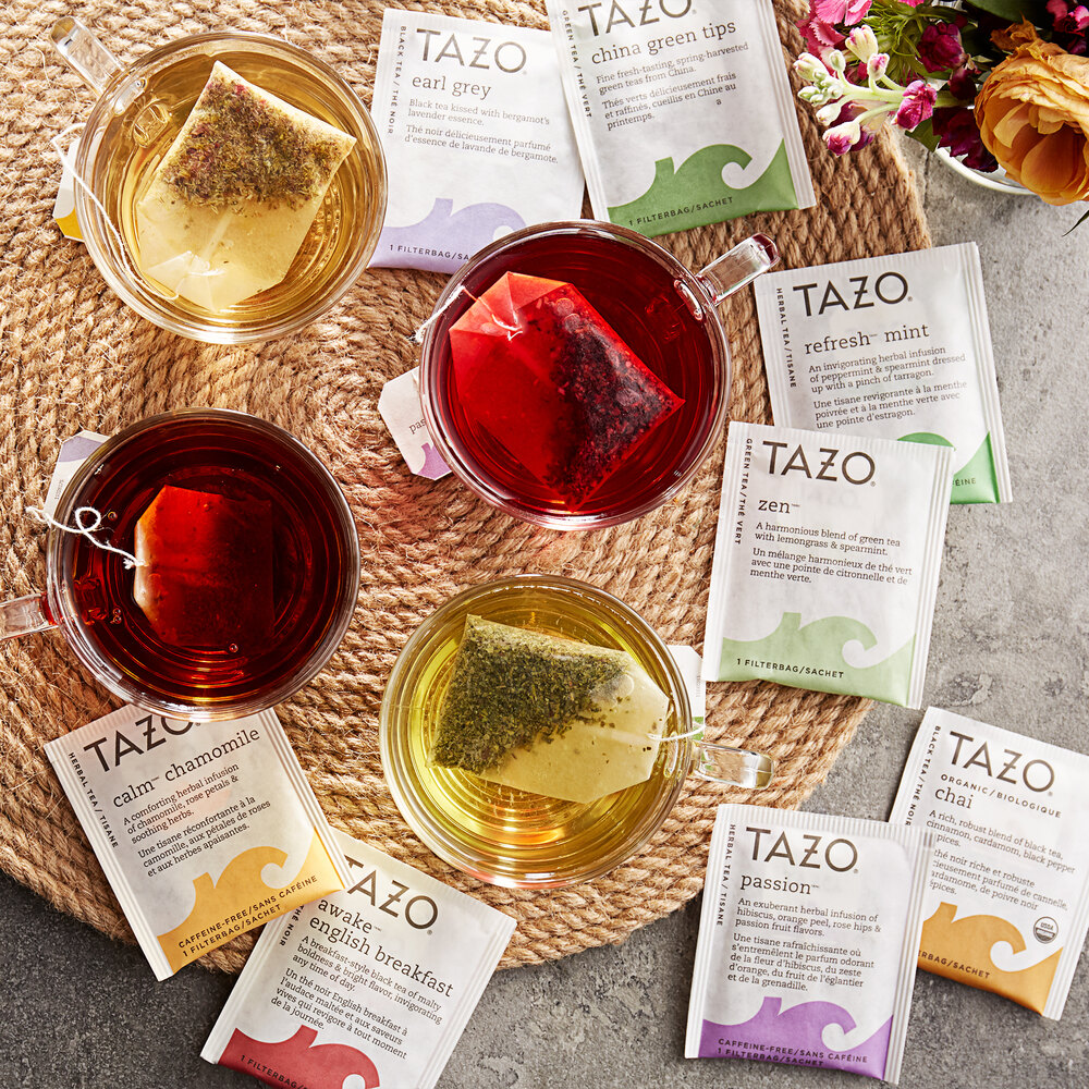 Tazo Assorted Tea Bag Variety Pack 24/Box