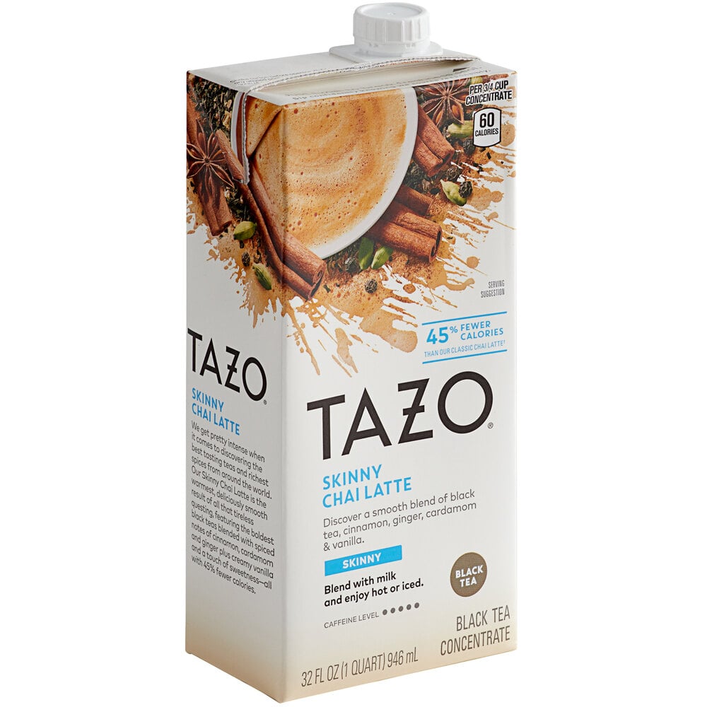 Tazo 32 fl. oz. Skinny Chai Tea Latte 11 Concentrate