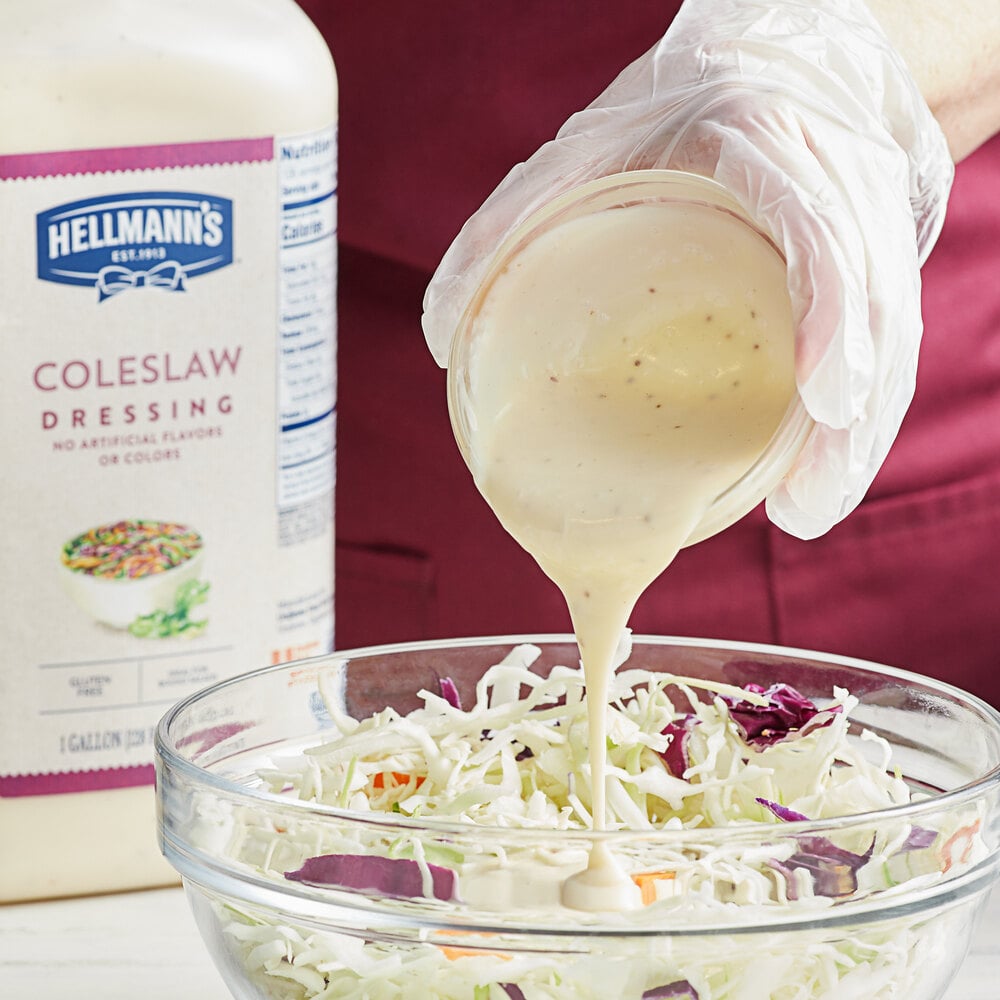 Hellmann's 1 Gallon Creamy Coleslaw Dressing 4/Case