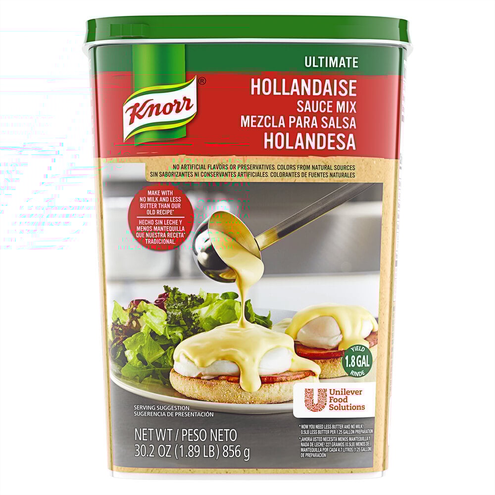 Knorr Hollandaise Sauce Mix 4/Case (30.2 oz. Containers)