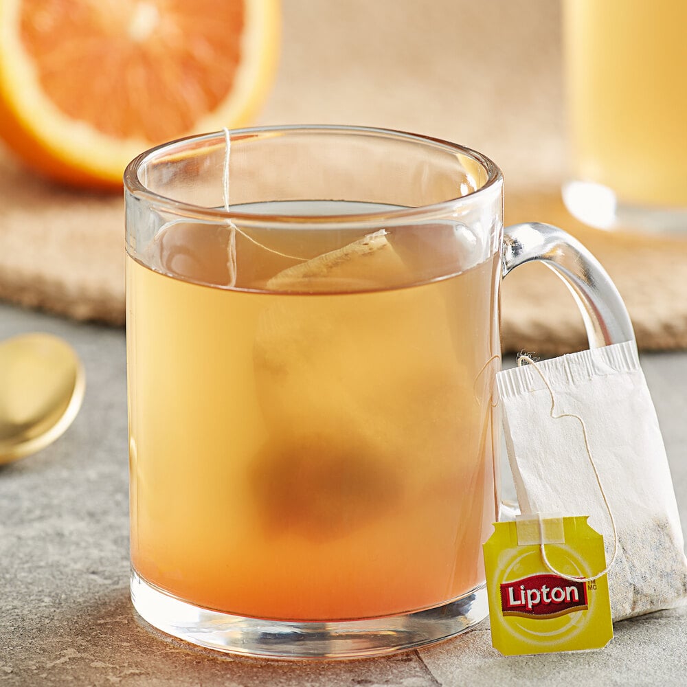 Lipton Orange Herbal Tea Bags 28/Box