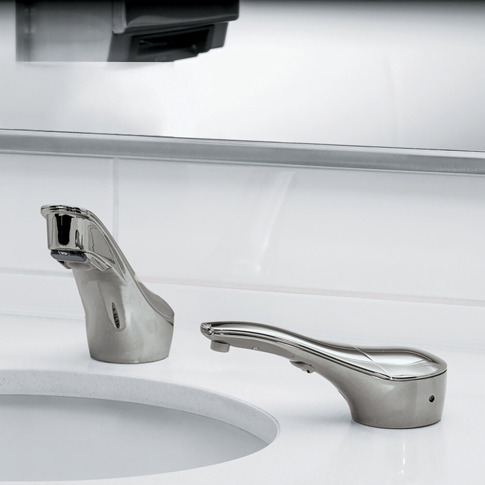 Bobrick B8876 Polished Nickel CounterMounted Automatic Faucet