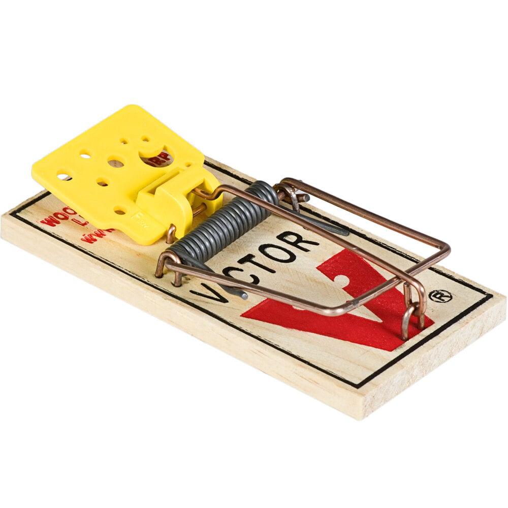 Victor Pest M035 Easy Set Wood Mouse Trap 2/Pack