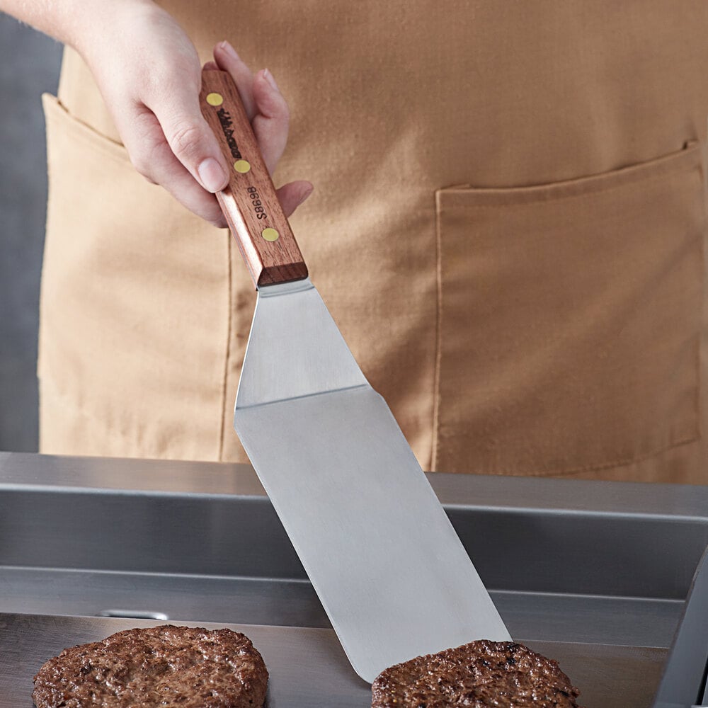 DexterRussell 19690 Traditional 8" x 3" Solid Grill Turner Rosewood