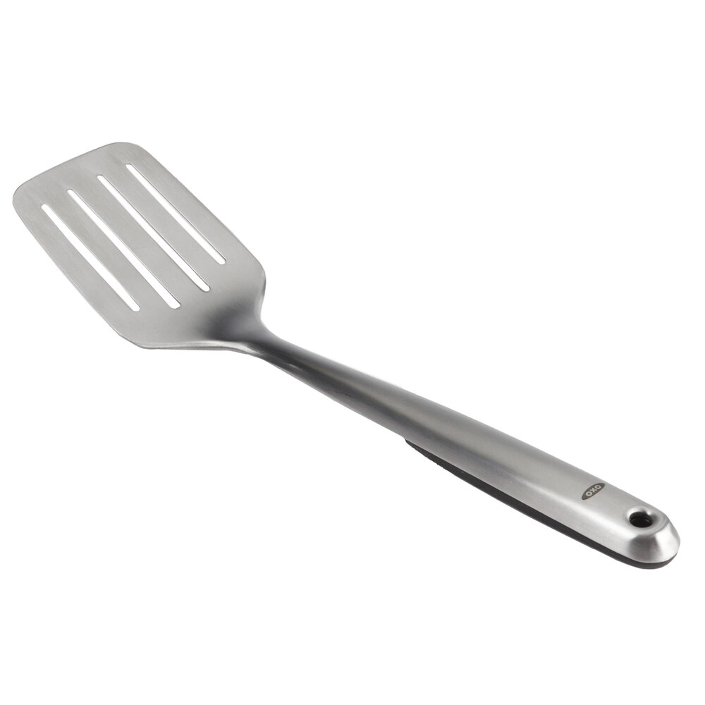 OXO 1057953 Good Grips 14" Stainless Steel Slotted Spatula / Turner