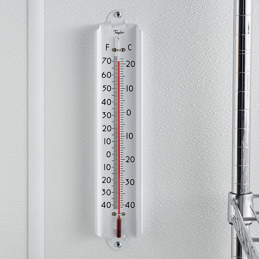 Taylor 1106J 12" Cold / Dry Storage Wall Thermometer