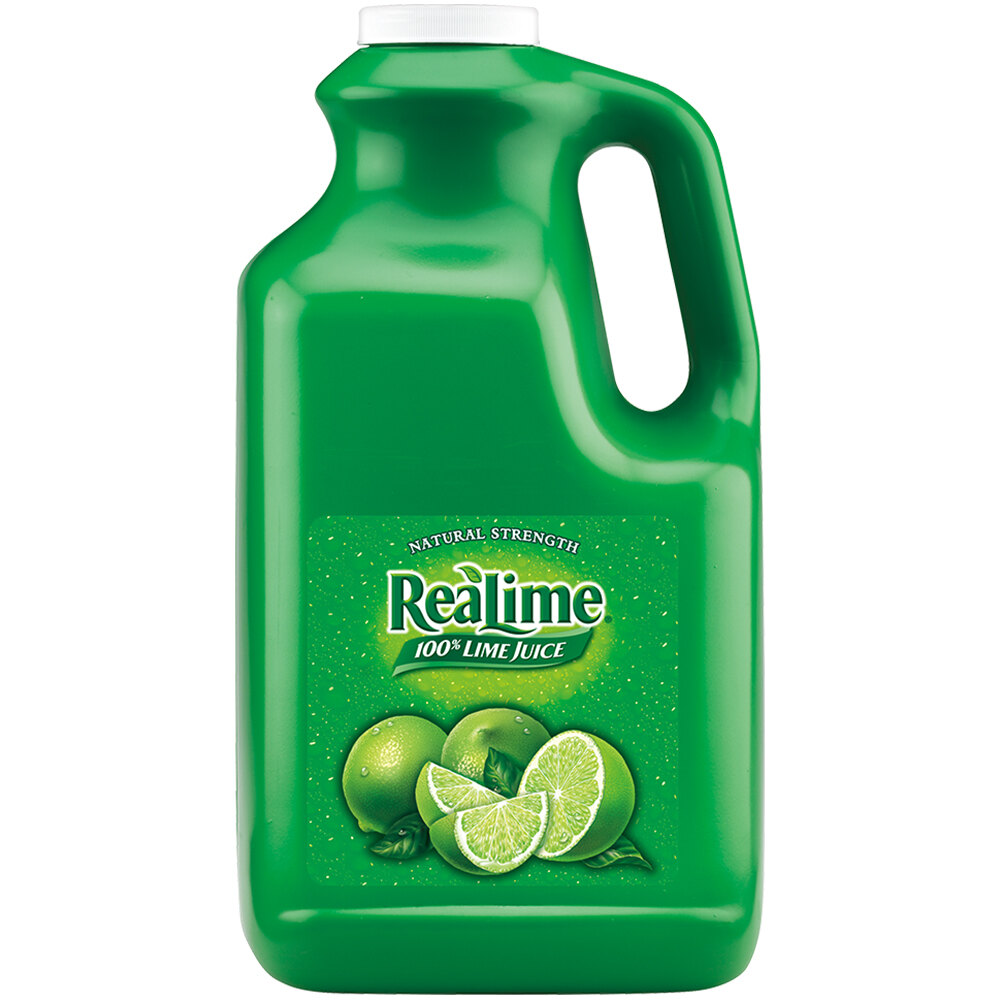 RealLime 1 Gallon 100% Lime Juice