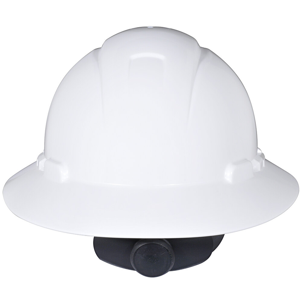 3m-h-801r-white-4-point-ratchet-suspension-full-brim-hard-hat