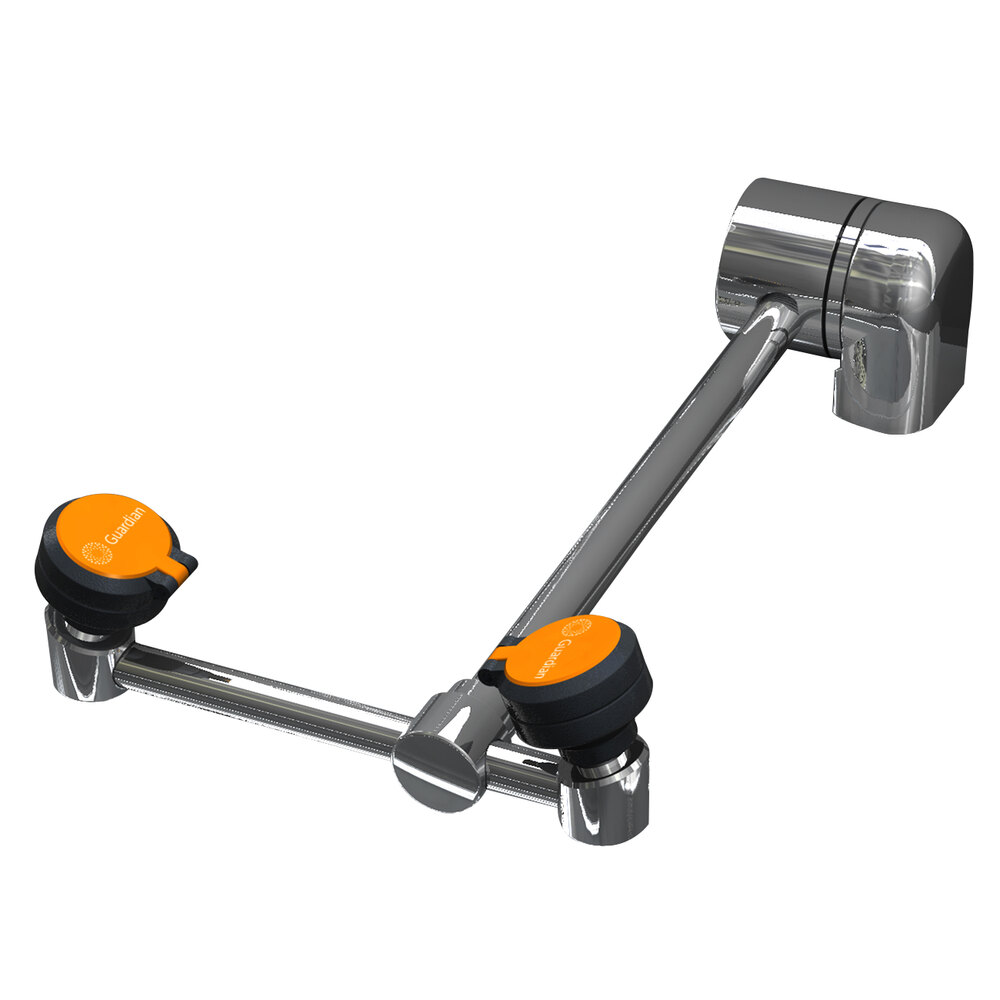 Guardian Equipment G1849 AutoFlow Right Hand Deck Mounted Eyewash