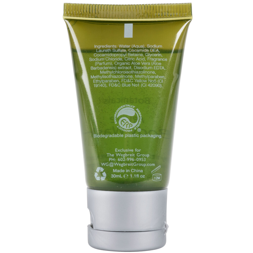 Basic Earth Botanicals Reviving Body Wash with FlipTop Cap 1 oz. 300