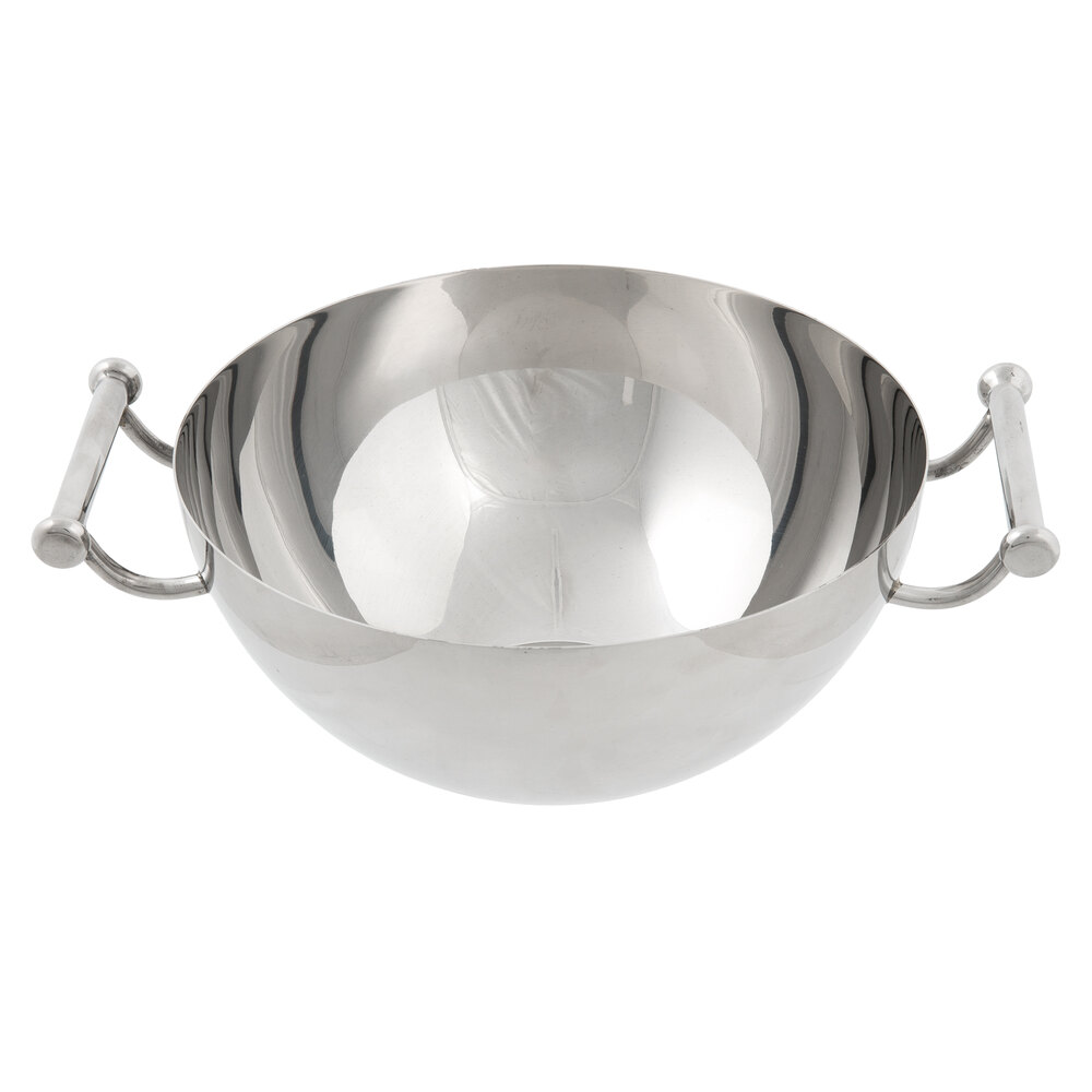 Vollrath 46626 2 Qt. Stainless Steel Serving Bowl with Handles
