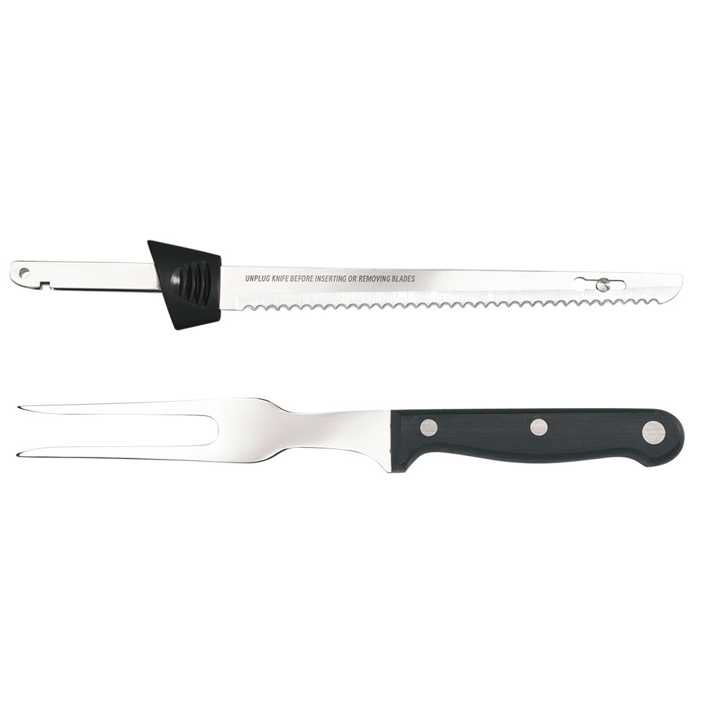 Hamilton Beach 74275R Black Electric Knife Set 120V