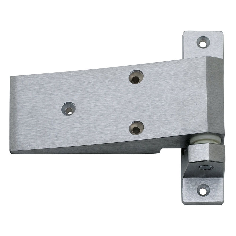 Kason® 1256 Pacesetter Hinge (Textured Panel, Brushed Chrome)