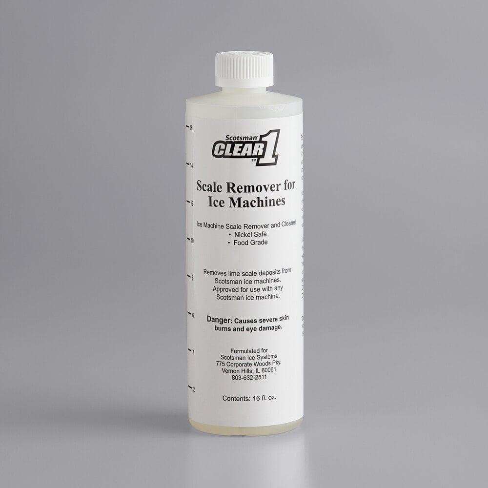 Scotsman 19065301 Clear 16 oz. Liquid Scale Remover Concentrate