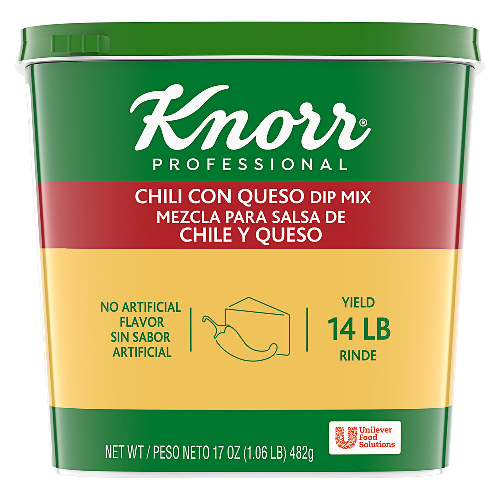 Knorr Chili Con Queso Dip Mix 1.06 lb. Container