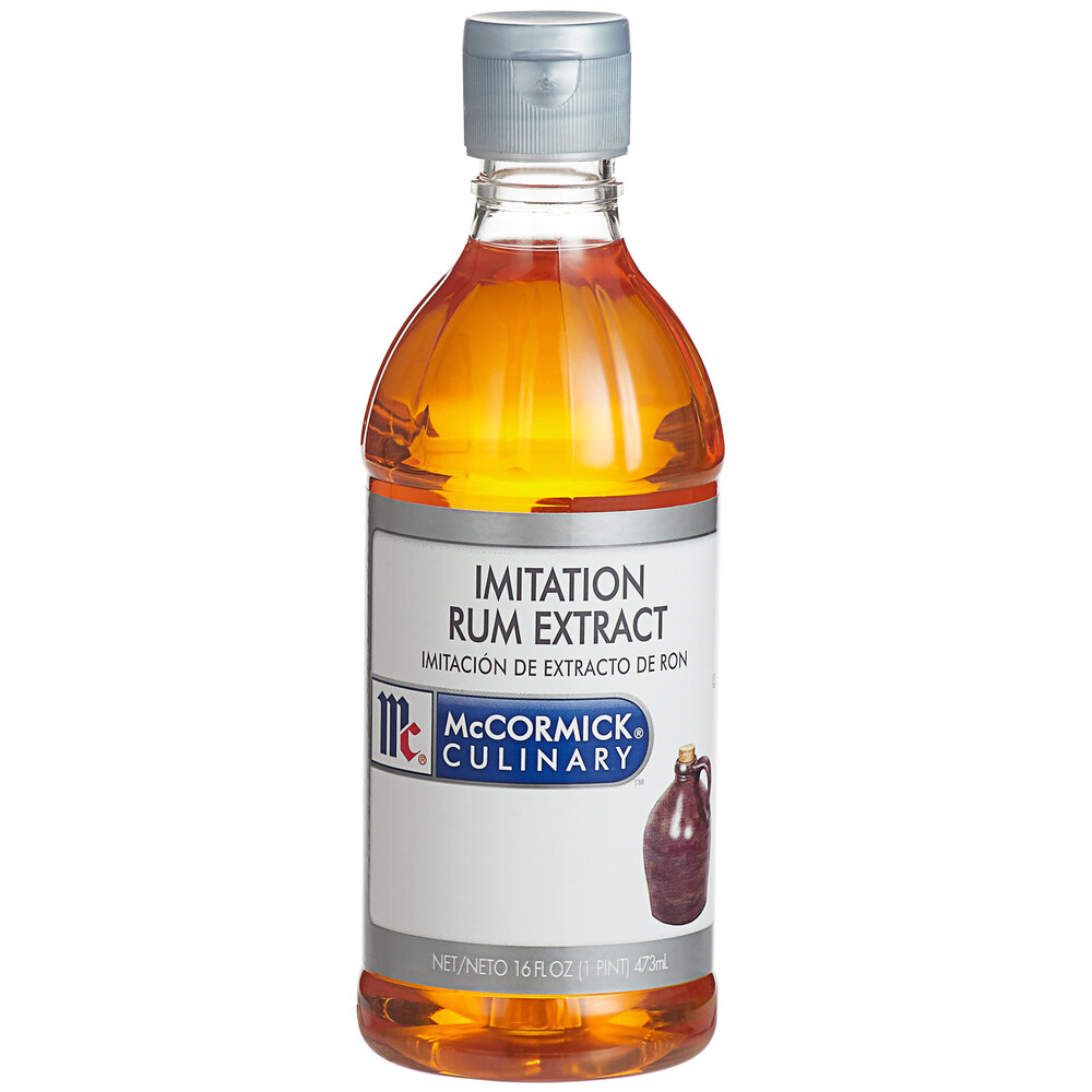 McCormick Imitation Rum Extract 16 oz.