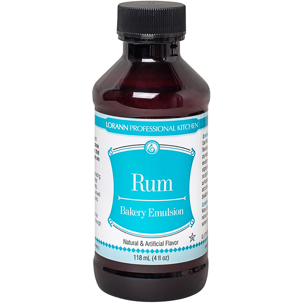 LorAnn Oils 4 oz. Rum Bakery Emulsion