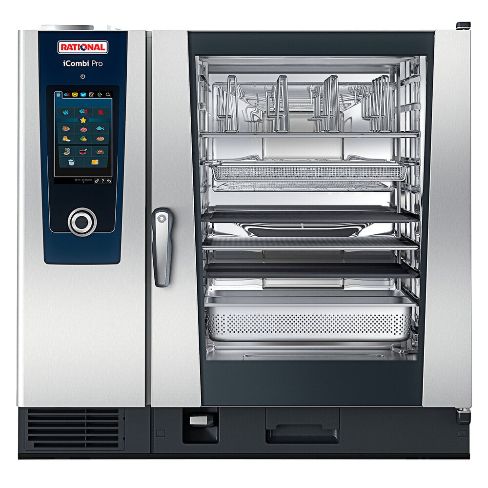 Four combiné ICombi Pro 10 pleine grandeur électrique Rational - 208/240V, 3 Phase