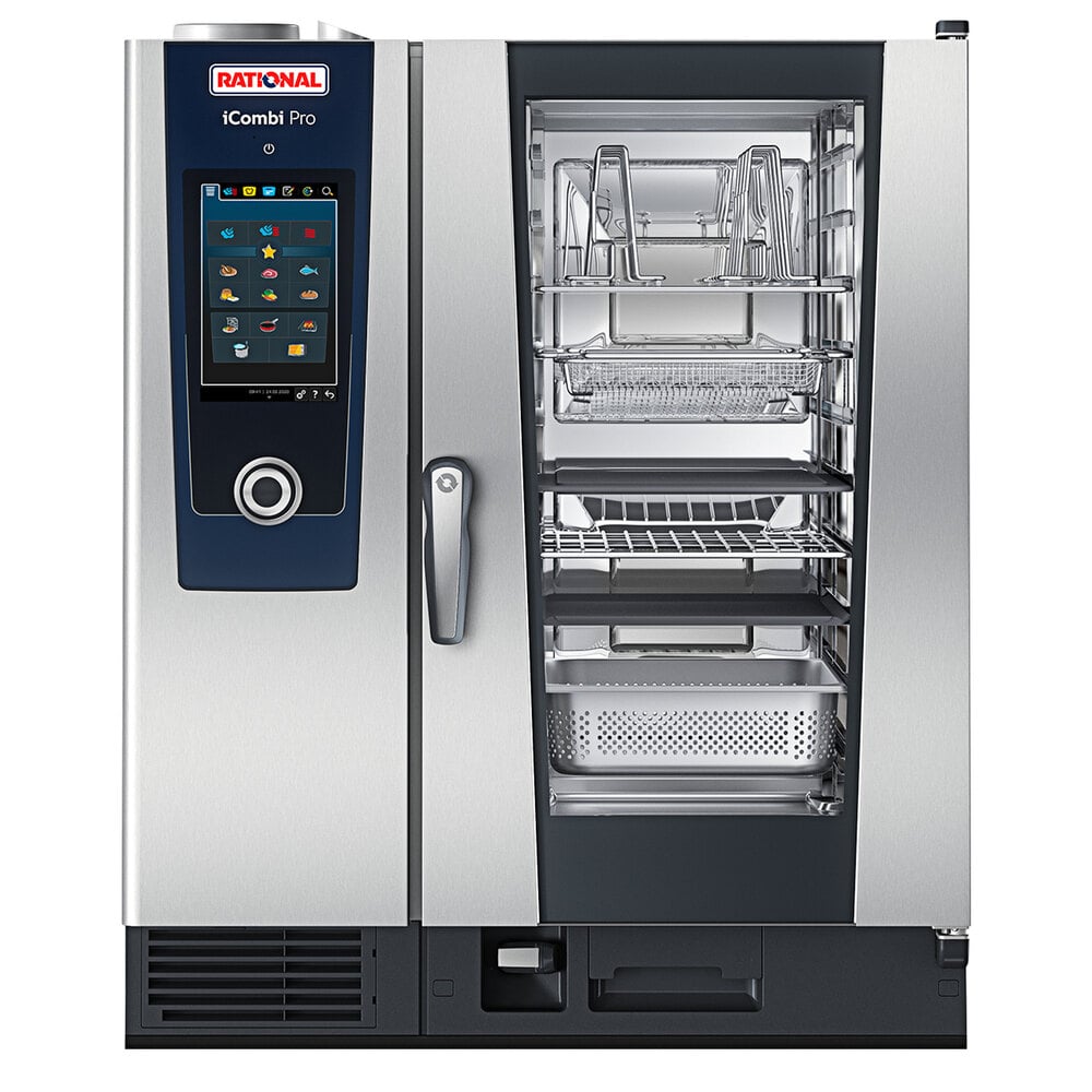 ICombi Pro 10 plateau Four combiné demi-grandeur électrique Rational - 208/240V, 3 Phase