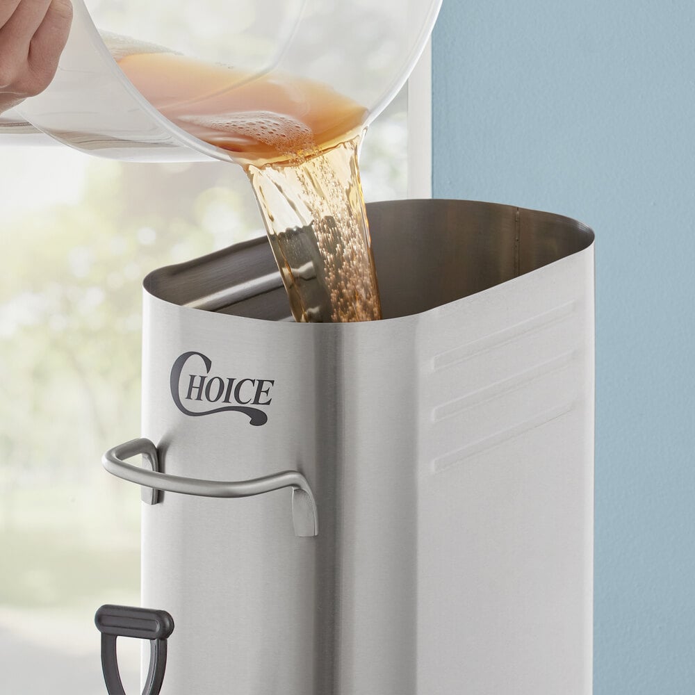 Choice ITD2GS 2 Gallon Slim Iced Tea Dispenser