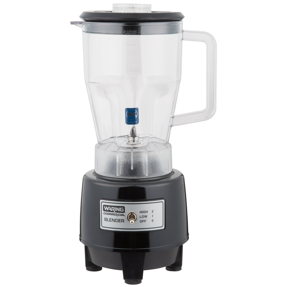Waring HGB140 1 hp Commercial Food Blender with 64 oz. Copolyester