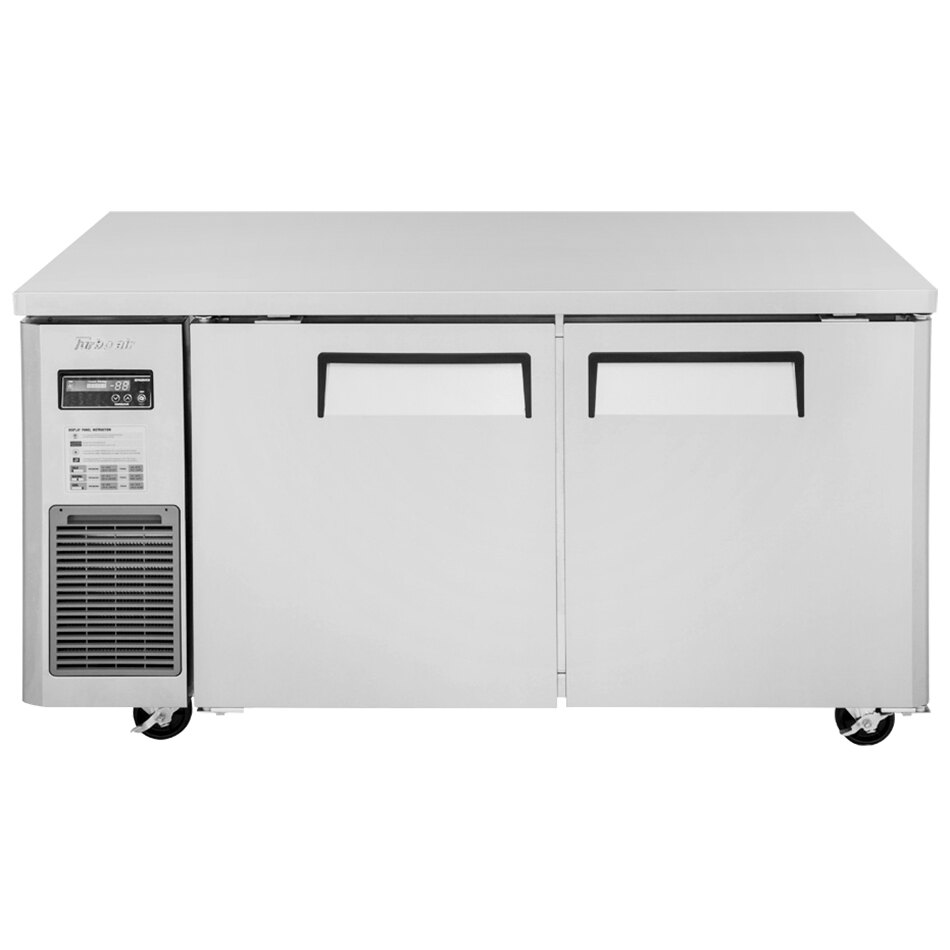 Turbo Air Jur J Series Solid Door Undercounter Refrigerator With