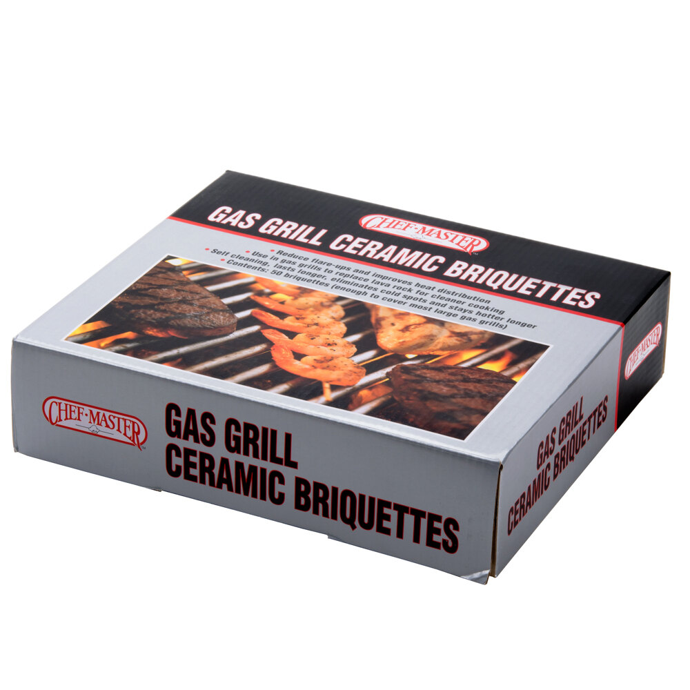 Ceramic Grill Briquettes - 50/Box