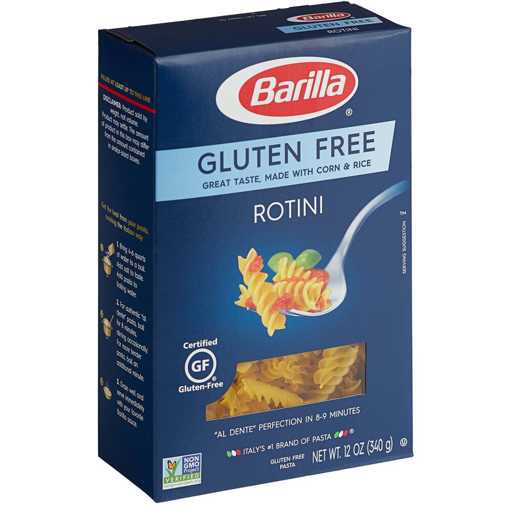 Barilla Gluten-Free Rotini Pasta (12 Oz Box)