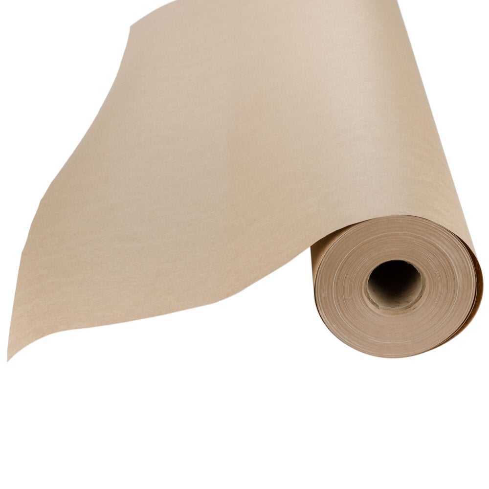 40" x 300' 60 Brown Paper Roll Table Cover