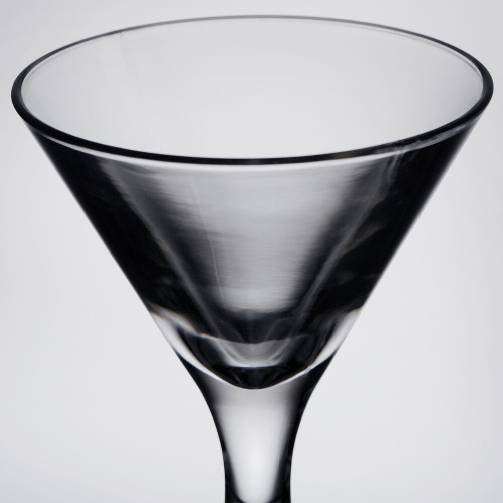 GET SW1430 (SW1430) 3 oz. SAN Plastic Martini Glass