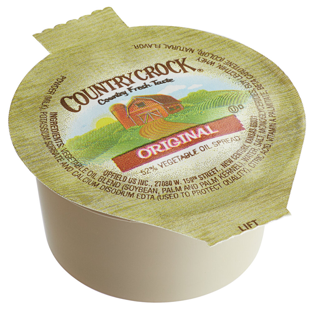 Country Crock Original Spread Individual Portions 432/Case (14 Gram Cups)