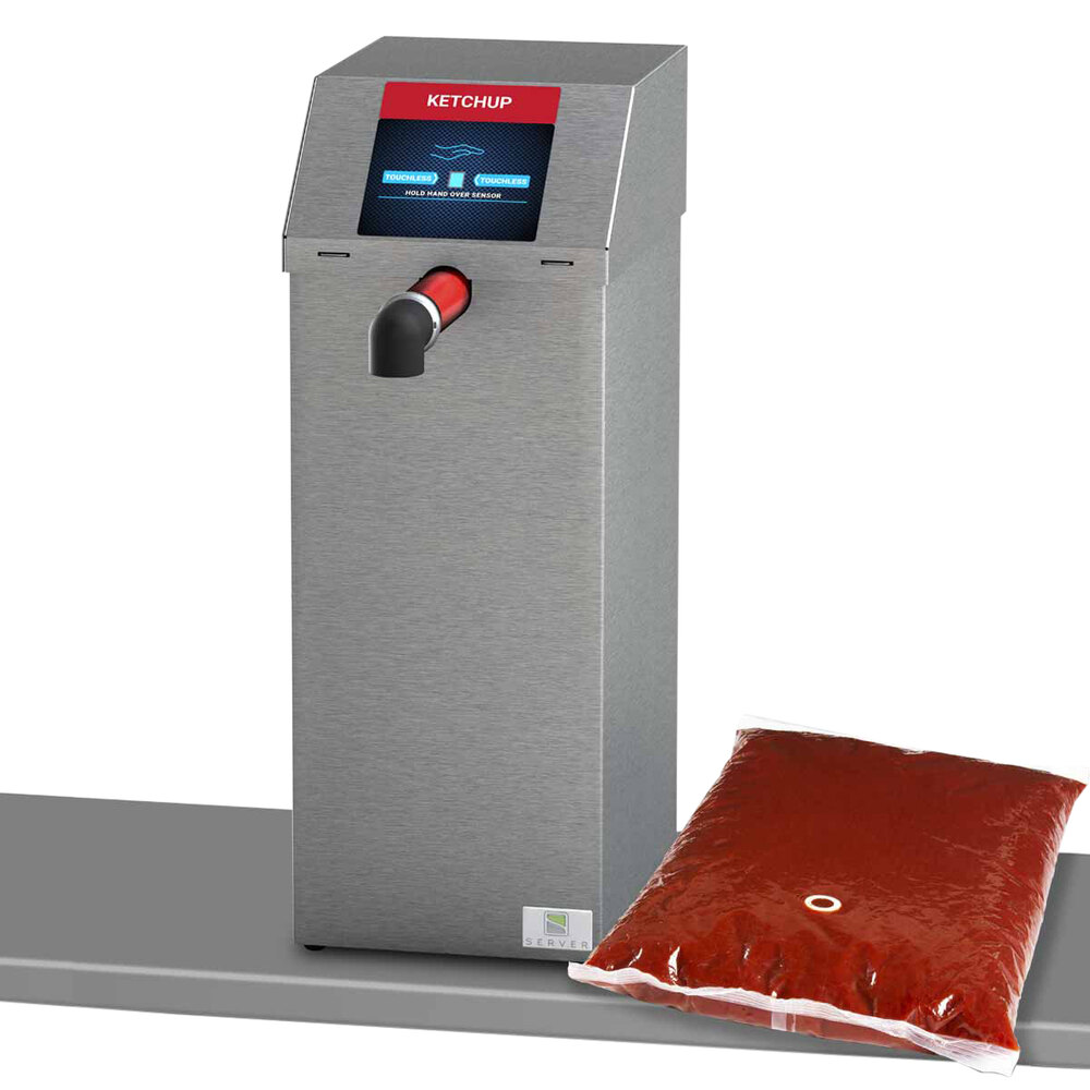 Server Touchless Condiment Dispenser (Stainless Steel)