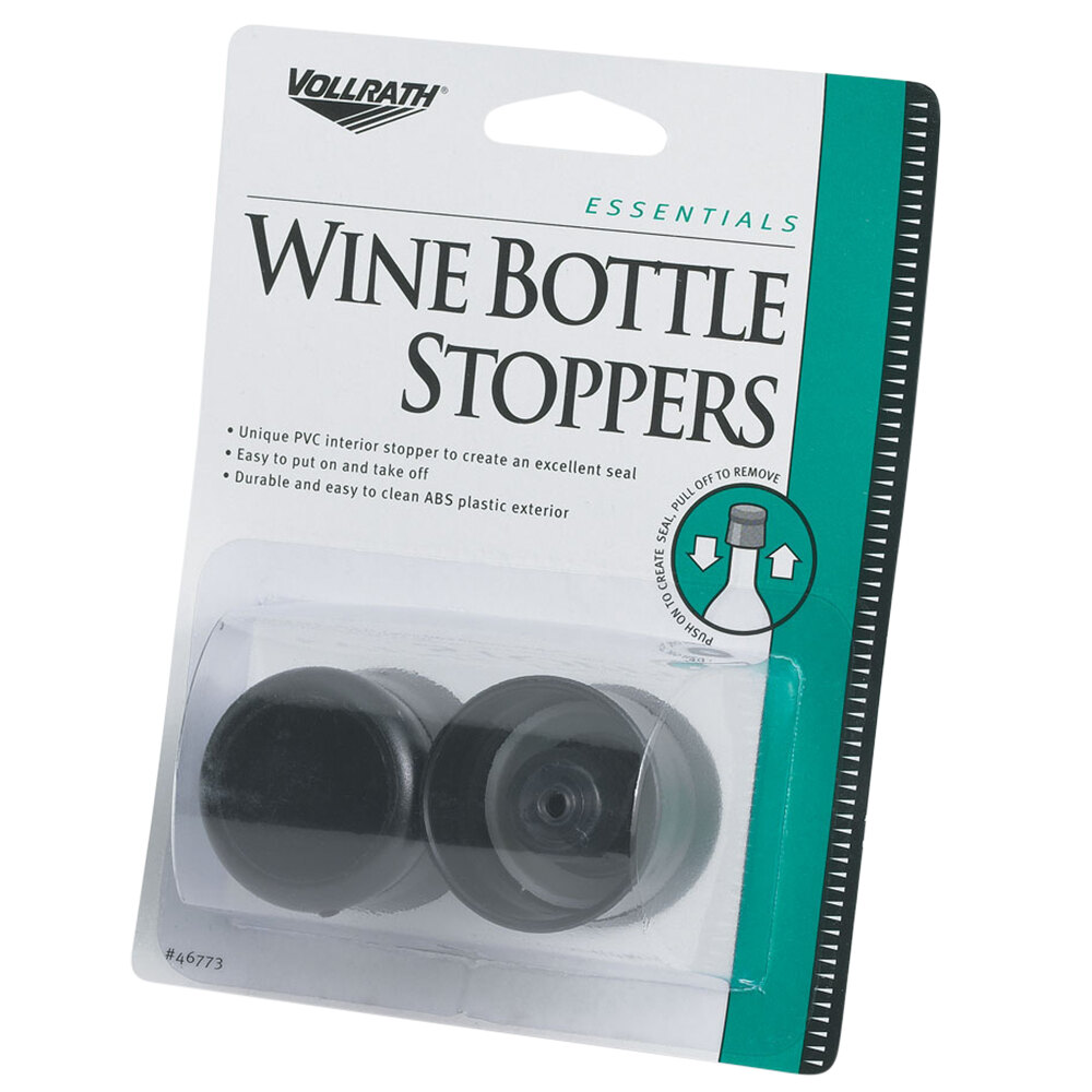 Vollrath Plastic Wine Stoppers 2/Pack staurantStore