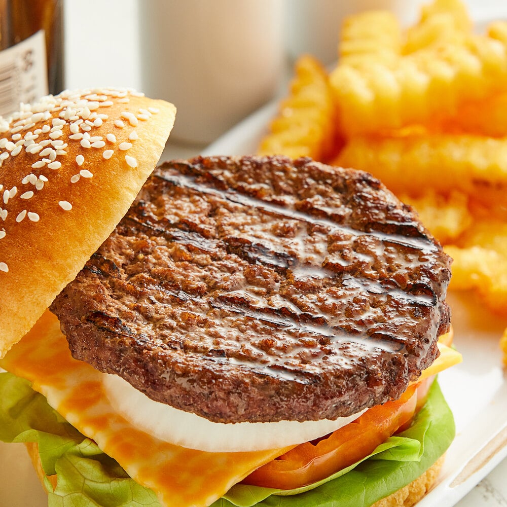 AngusPure Angus Beef Burger (4 oz, Grass Fed) 40/Case