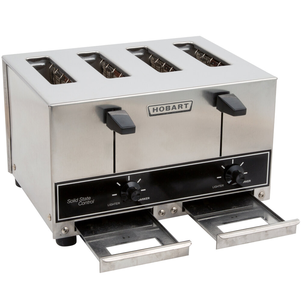 Hobart ET27 Commercial Pop Up Toaster 4 Slice, 120/208240V