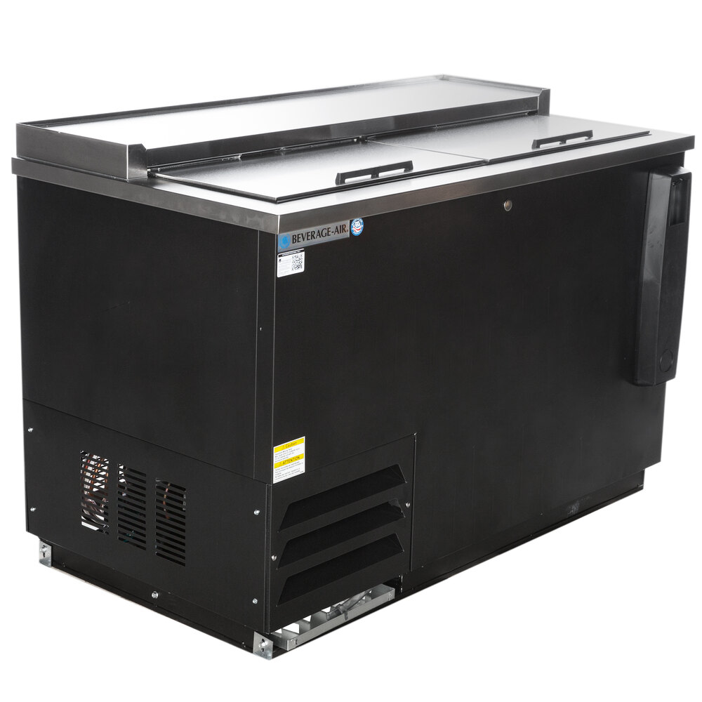 Beverage Air DW49B Black Bottle Cooler Deep Well 50"