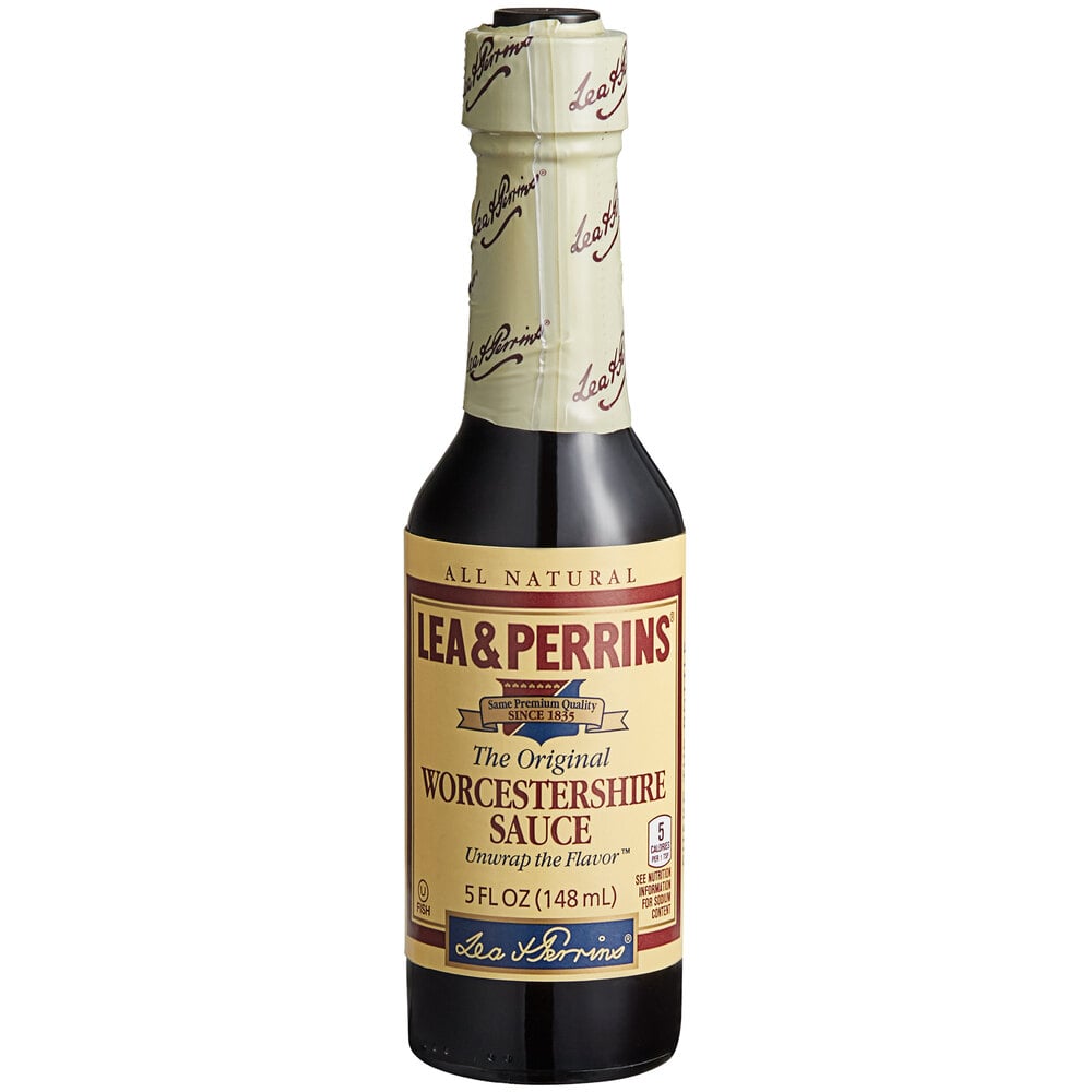 Lea & Perrins 5 oz. Worcestershire Sauce Bottles 24/Case