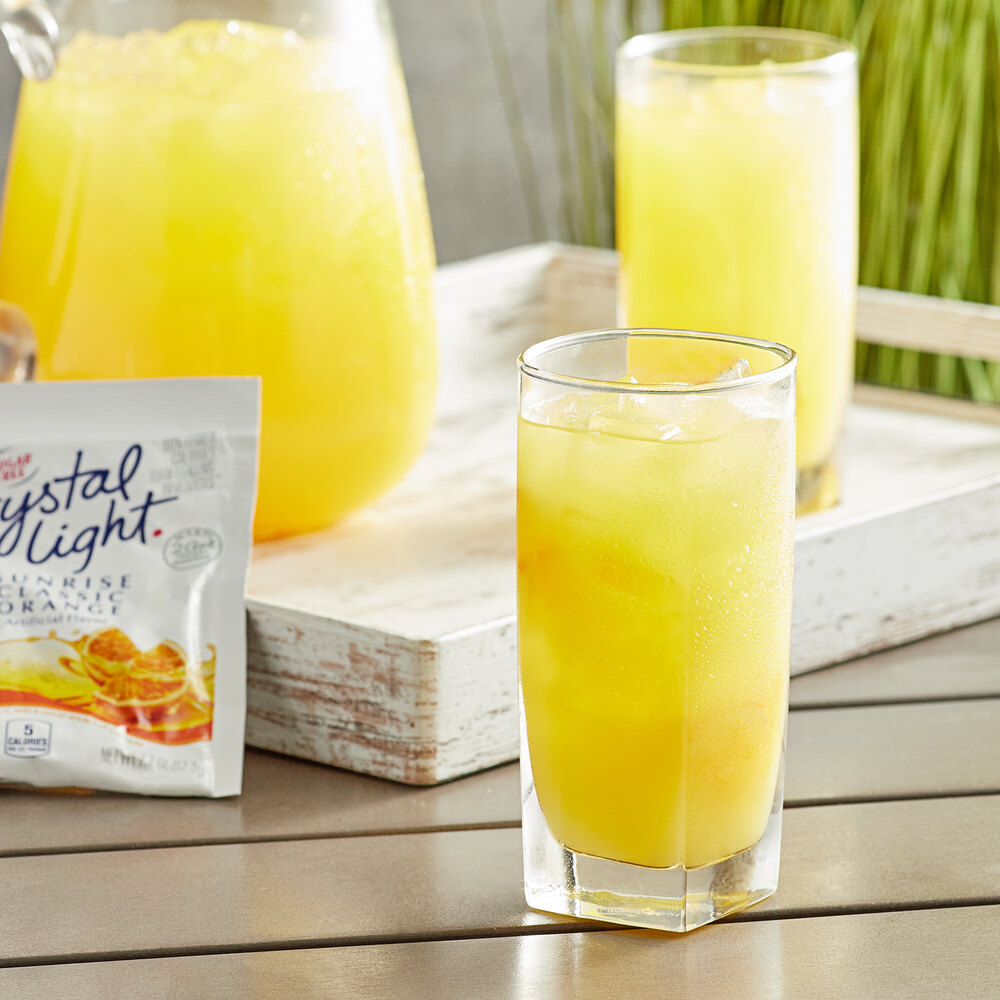 Crystal Light 2.2 oz. SugarFree Sunrise Orange Powdered Mix Packet