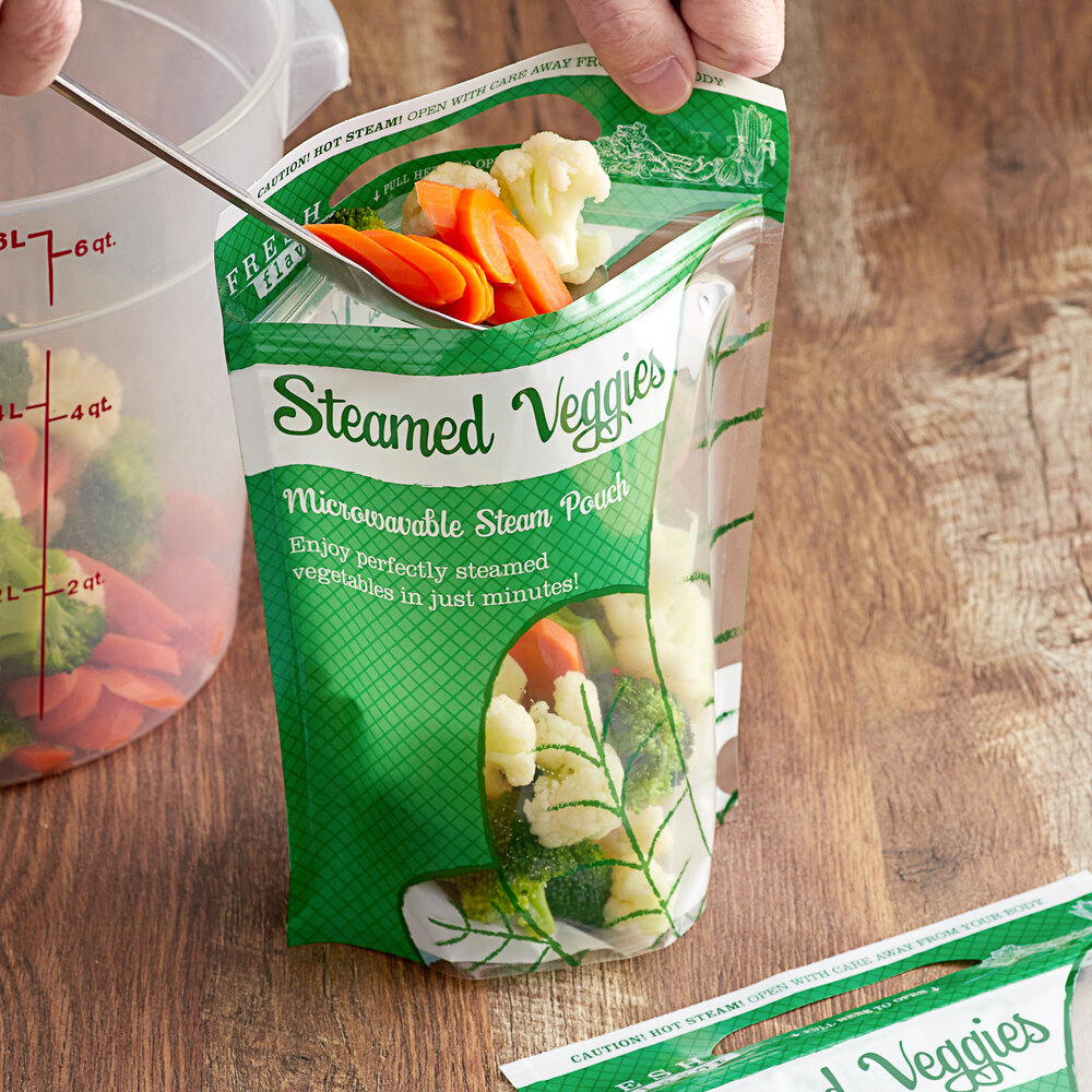 Small Microwave Steamer Bags "Fresh Flavor" 250/Case