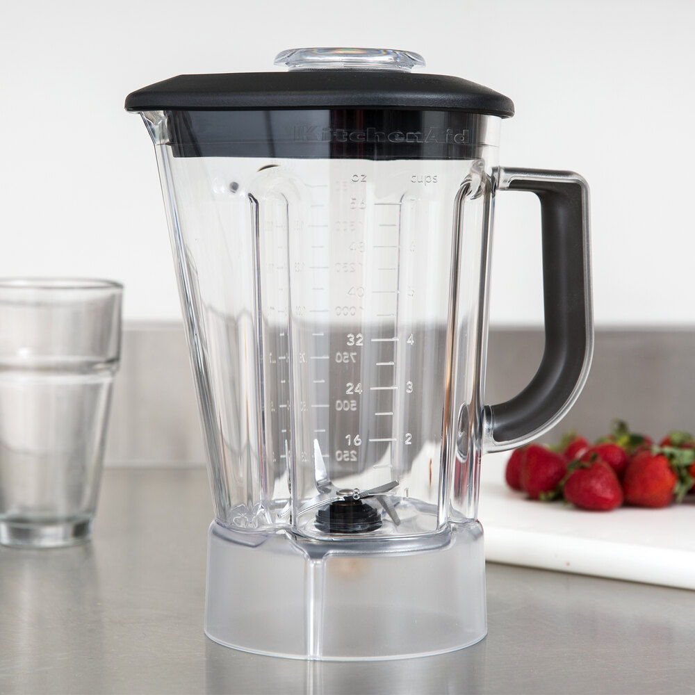 KitchenAid KSB48PEL 48 oz. BPA Free Pitcher with Gray Lid for