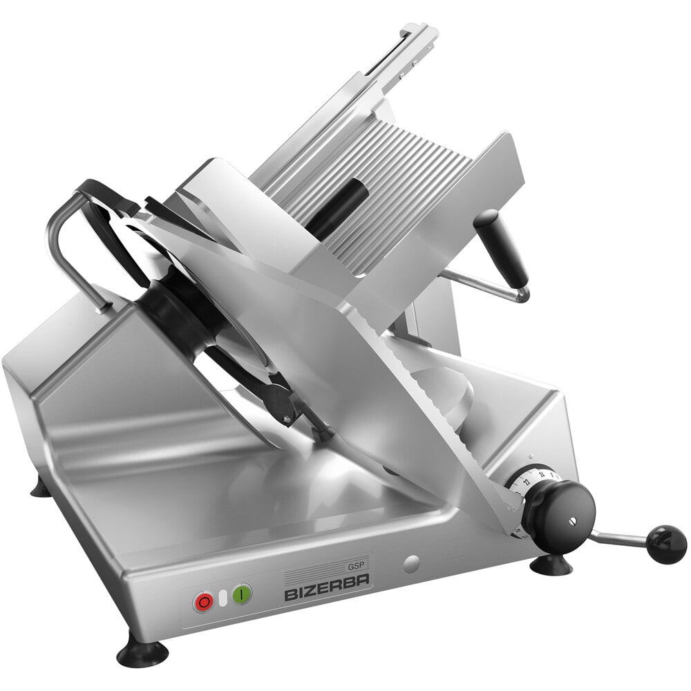 Bizerba GSP H STD 90 13 Heavy Duty Manual Gravity Feed Meat Slicer 1