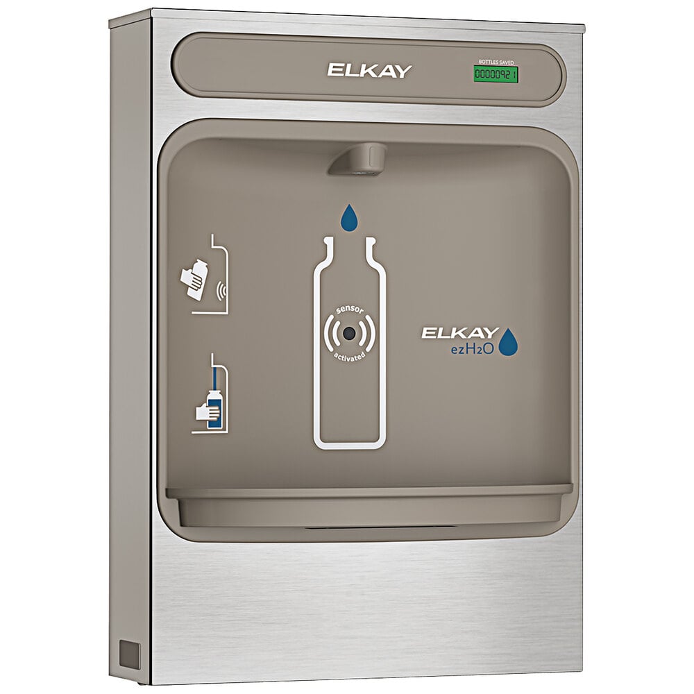 Elkay ezH2O EZWSSM Stainless Steel Surface Mount NonFiltered Bottle